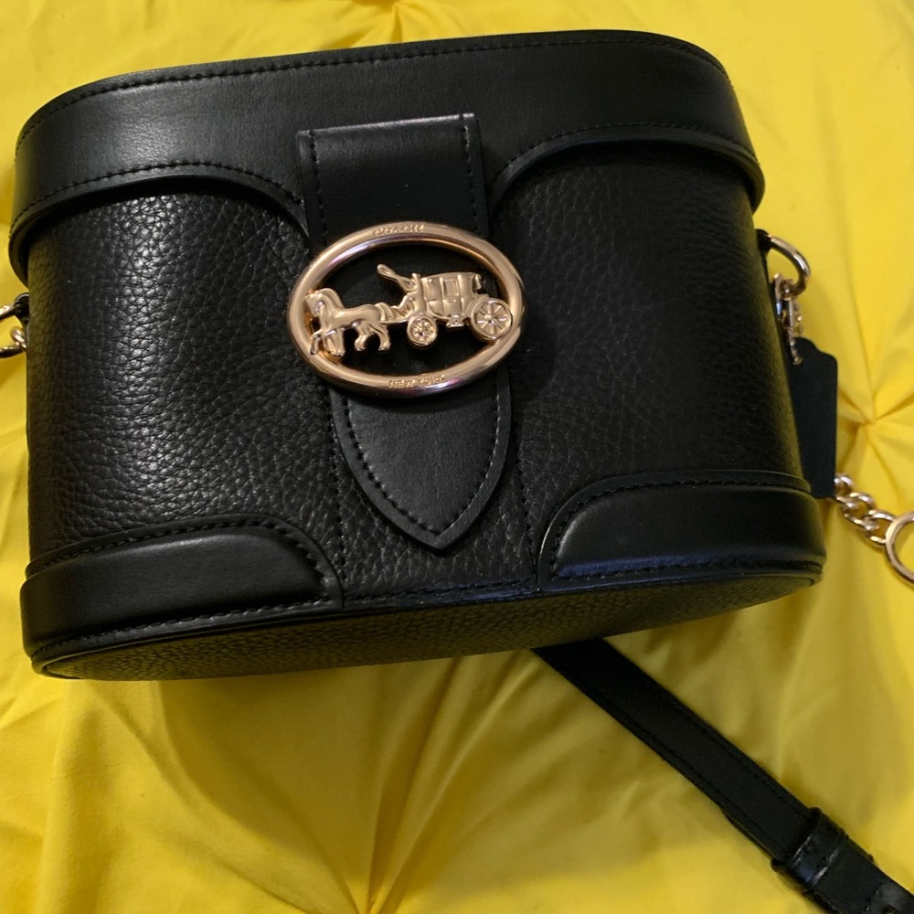 Black coach crossbody